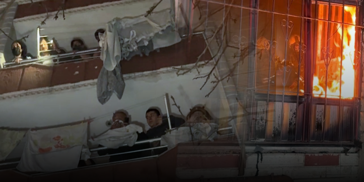 Avcılar’da Facianın Eşiğinden Dönüldü: Bina Alevlere Teslim Oldu, 20 Kişi Son Anda Kurtarıldı