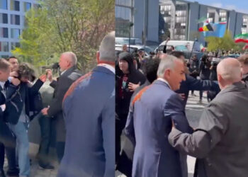 Berlin'de 'Kırmızı' Protesto: İran Şahı’nın Sürgündeki Oğlu Rıza Pehlevi'ye Boyalı Saldırı