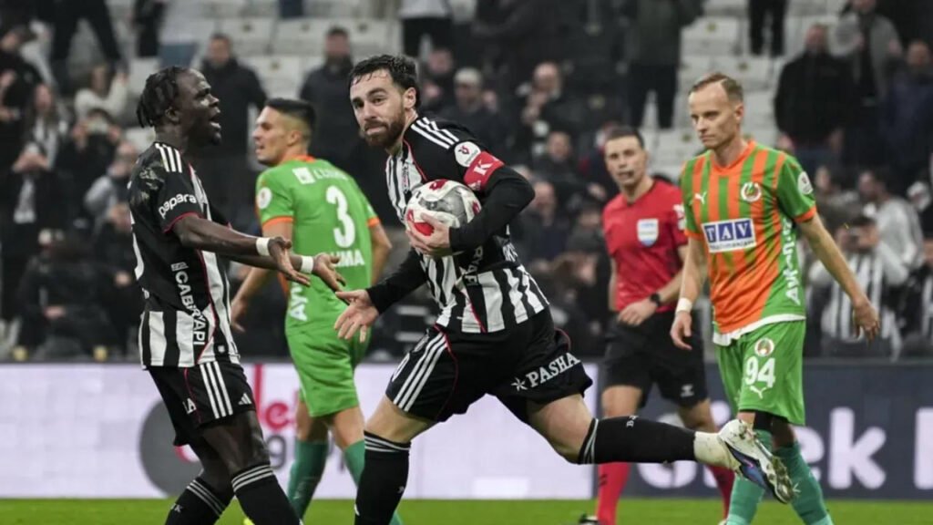 Beşiktaş Alanya Maçında İlk Gol Sesi Geldi