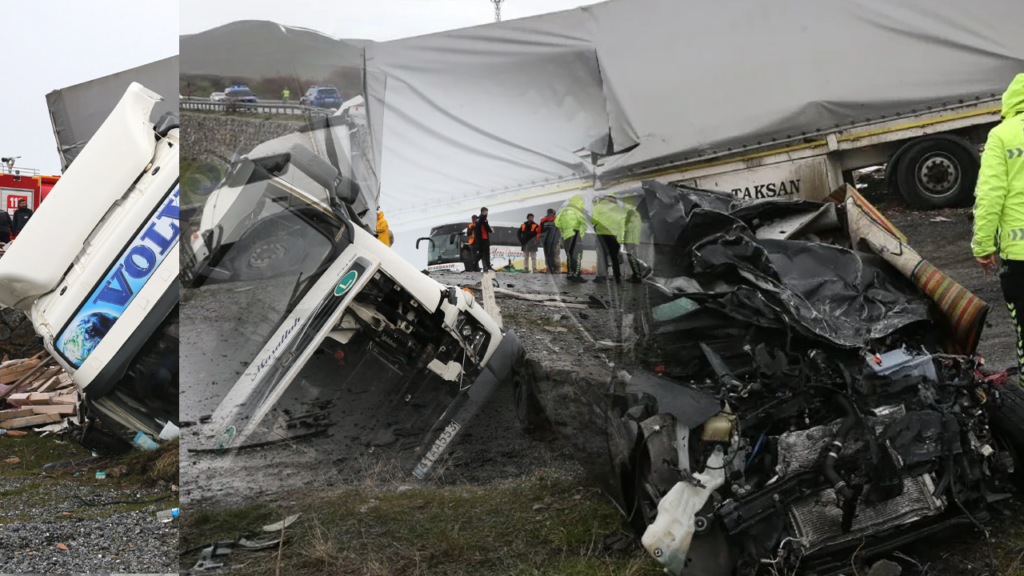 Bitlis'te Feci Kaza! 2 Ölü, 1 Yaralı