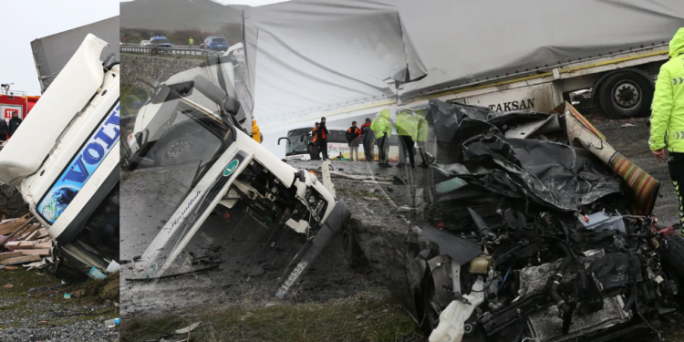 Bitlis'te Feci Kaza! 2 Ölü, 1 Yaralı