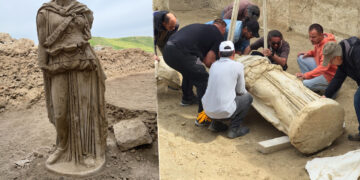 Laodikeia’nın Kayıp Hazinesi Bulundu: 2 Bin Yıllık Athena Gün Yüzünde!