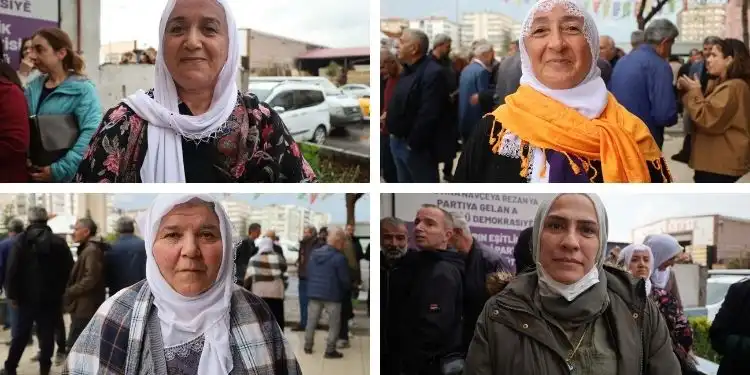 Amed’den yola çıkan kadınlar: Önderimiz özgür kalsın