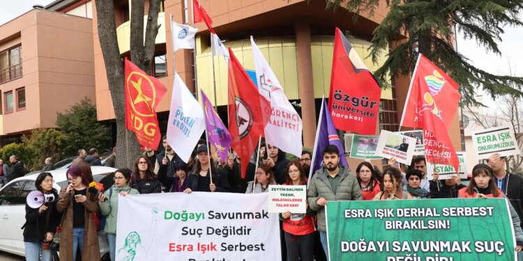 Gençlik örgütlerinden Esra Işık için serbest bırakma çağrısı