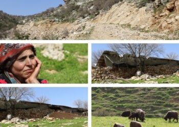 Bêrîvanlar sel nedeniyle bozulan yollarının onarılmasını istiyor