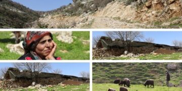 Bêrîvanlar sel nedeniyle bozulan yollarının onarılmasını istiyor