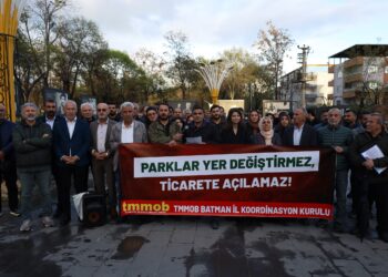 TMMOB’tan Êlih kayyımına ‘park alanı’ tepkisi