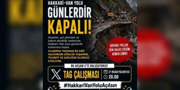 Tepkiler büyüyor: Colemêrg-Wan yolu için hashtag kampanyası başlatıldı