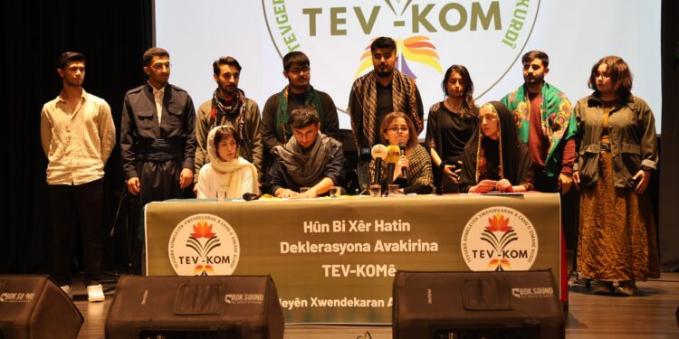 TEV-KOM kuruluşunu ilan etti: Dilimiz ve kültürümüzle özgür geleceği kuracağız