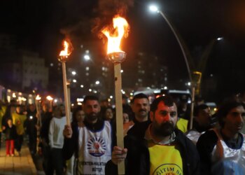  Mêrdîn’de okul şiddeti protestosu: Güvenlik değil, demokrasi ve adalet