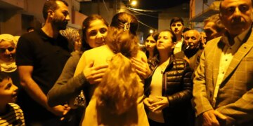 Çocuk yaşta tutuklanan Nurcan Aslan tahliye edildi: Qoser’de kitlesel karşılama