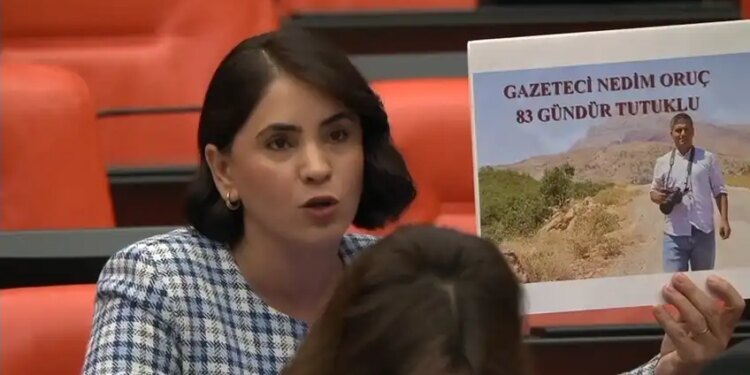 83 gündür tutsak olan Gazeteci Nedim Oruç’un davası Meclise taşındı