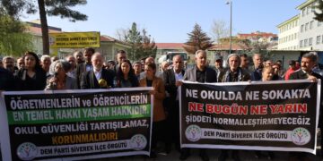 DEM Parti Sêwerek’te: Okullarda şiddeti normalleştirmeyeceğiz