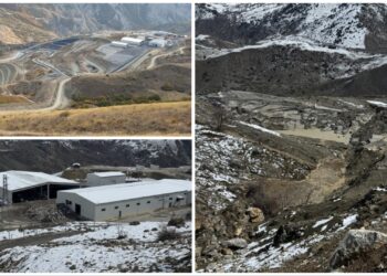 Colemêrg-Wan yolundaki heyelanın nedeni katı atık tesisi çıktı