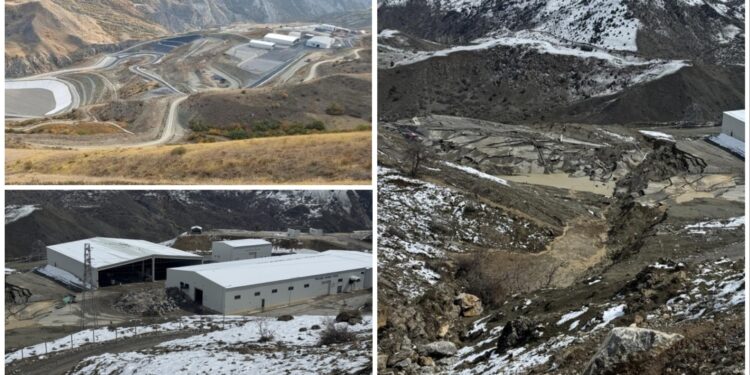 Colemêrg-Wan yolundaki heyelanın nedeni katı atık tesisi çıktı