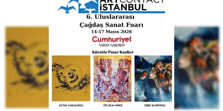 Cumhuriyet Sanat Galerisi, ARTCONTACT İstanbul’da sanatseverlerle buluşuyor