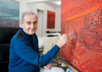 Ressam Devrim Erbil Masart Sanat Galerisinde
