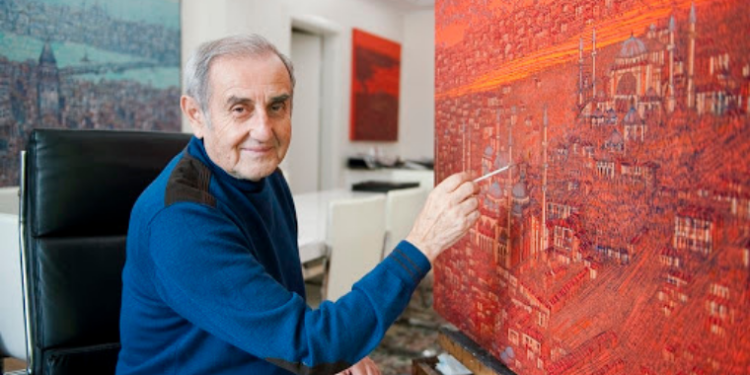 Ressam Devrim Erbil Masart Sanat Galerisinde