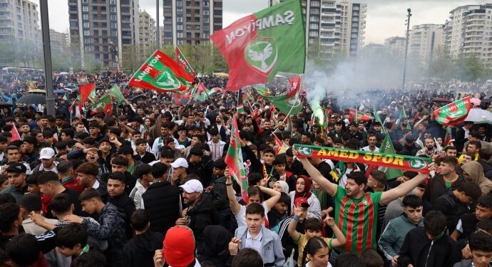 Amedspor Süper Lig’e yükseldi
