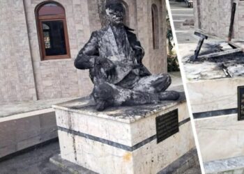 Düzgün Bava ardından Elif Ana Türbesi’ne saldırı