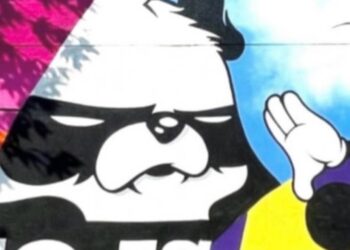 Lunatic’in ‘Küskün Panda’sının üzerine sincap çizildi: Ordu’da sanat skandalı…