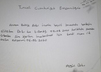 Gülistan Doku’nun SIM kartı 6 yıldır incelenmedi