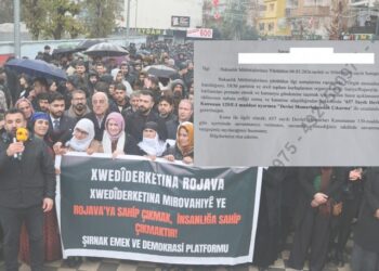 Rojava protestoları ve taziyeye katılma açığa alma gerekçesi yapıldı