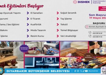 Amed Büyükşehir Belediyesi’nden 15 yeni mesleki kurs