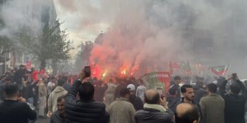 Amedspor taraftarından birçok kentte kutlama