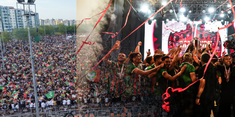 Amedspor Kupayı Kaldırdı: Diyarbakır’da Büyük Coşku