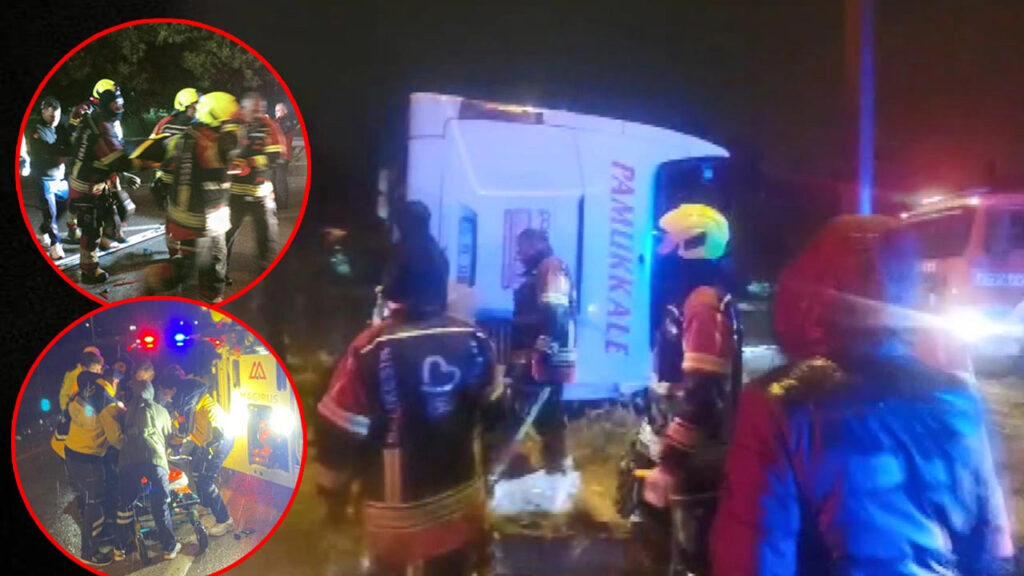 Balıkesir'de Yolcu Otobüsü Devrildi: Ölü ve Çok Sayıda Yaralı Var