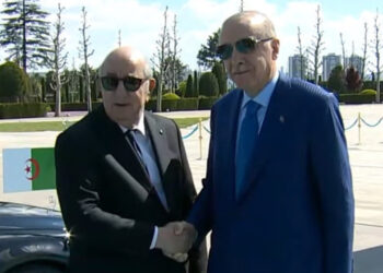 Cumhurbaşkanı Erdoğan, Cezayir Lideri Abdülmecid Tebbun'u Beştepe'de Karşıladı