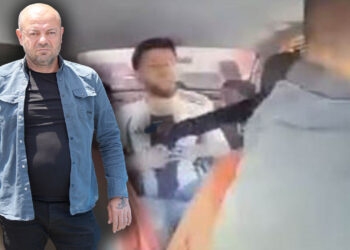 Gaziantep'te Film Sahnelerini Aratmayan Dehşet Kamerada! Rehin Alınan Taksici: Polisi Vuracaktı, Namluya Yapıştım