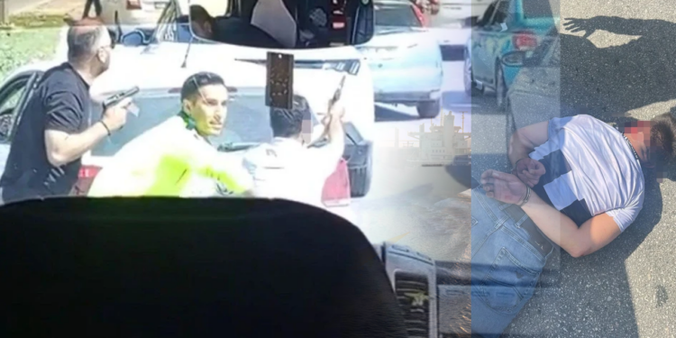Gaziantep’te Korku Dolu Anlar! Taksiciyi Rehin Alıp Polise Ateş Açtı