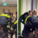 Hollanda'ya Sığınan Hamile Kadına Polisten Vahşi Müdahale