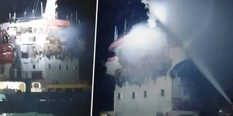 Karadeniz'de Türk Gemisine İHA Saldırısı