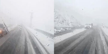 Mayıs Sonunda Kış Ayazı: Dev Tırlar Yollarda Mahsur Kaldı