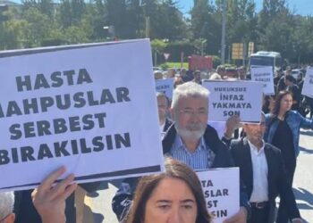 19 yıllık hasta tutsak Mehmet Çağırıcı için tag çalışması