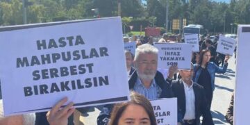 19 yıllık hasta tutsak Mehmet Çağırıcı için tag çalışması
