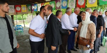 Êlih’te DEM Parti ve DBP’den bayramlaşma