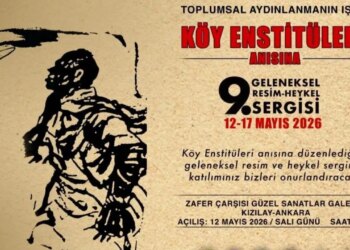 Köy Enstitüleri anısına düzenlenen 9. Resim Heykel Sergisi açılıyor