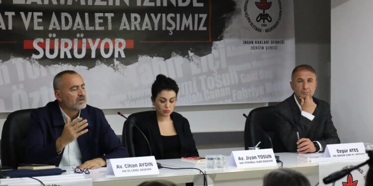 Dêrsim’de Kayıplar Haftası Paneli: Devlet yüzleşme konusunda karar vermeli