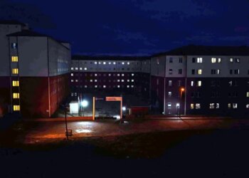 Öğrenciler, yurt odalarının ışıklarıyla ‘1919’ yazdı