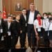 Lösemiyi yenen 8 çocuk KKTC’ye umut taşıdı! Kampüs duvarına kazınan o mesaj duygulandırdı