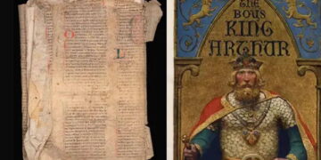 Kral Arthur efsanesinin 700 yıllık el yazması açık artırmada