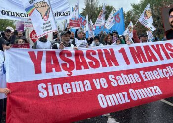 Sanatçılar, sanat emekçileri, 1 Mayıs’ta alanlardaydı