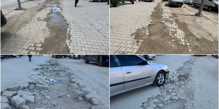 Gever’de 2 yıl süren kaldırım sorunu