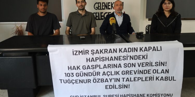 Açlık grevindeki Özbay için açıklama: Keyfi uygulamalara son verilsin