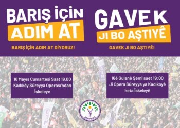 İstanbul’da da ‘Barış İçin Adım At’ yürüyüşü düzenlenecek