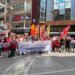 BARTA Tekstil işçileri eylemde: Hakkımızı sermayeye yedirmeyeceğiz